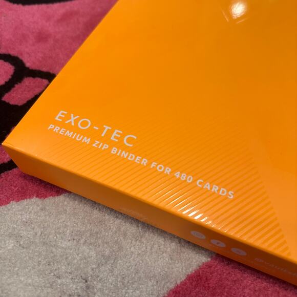 Vault X 12-Pocket Exo-Tec Zip Binder Orange - Brand New - Picture 7 of 10